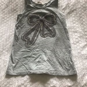 HM girls glitter tank top